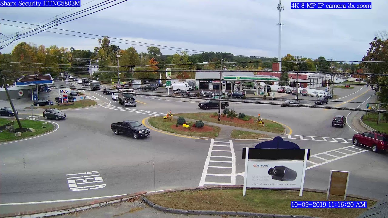 5-Way Traffic Circle Webcam live from USA